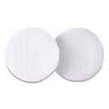 VELCRO Sticky-Back Fasteners, Removable Adhesive, 0.75" dia, White, 200/Box