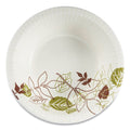 Dixie Pathways Heavyweight Paper Bowls, 20 oz, Green/Burgundy, 500/Carton