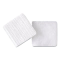 VELCRO Sticky-Back Fasteners, Removable Adhesive, 0.88" x 0.88", White, 12/Pack