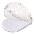 VELCRO Sticky-Back Fasteners, Removable Adhesive, 0.63" dia, Clear, 75/Pack