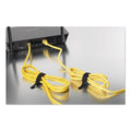 VELCRO ONE-WRAP Pre-Cut Thin Ties, 0.5" x 8", Black, 50/Pack