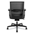 HON Convergence Mid-Back Task Chair, Swivel-Tilt, Supports Up to 275 lb, 15.75" to 20.13" Seat Height, Black