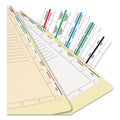 Tabbies Medical Chart Index Divider Sheets, Untabbed, 11 x 8.5, Manila, 400/Box