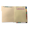 Tabbies Side Tab Medical Chart Divider Sets, 8-Tab, Assorted Medical, 11 x 9, Manila, 40 Sets