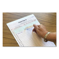 Tabbies Patient Sign-In Label Forms, Two-Part Carbon, 8.5 x 11.63, Salmon, 1/Page, 125 Forms