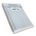 Tabbies HIPAA Labels, Patient Sign-In, 8.5 x 11, Blue, 23/Sheet, 125 Sheets/Pack