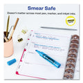 Avery HI-LITER Desk-Style Highlighters, Fluorescent Blue Ink, Chisel Tip, Blue/Black Barrel, Dozen