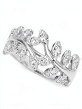 Giani Bernini Cubic Zirconia Vine Ring in Sterling Silver,Size 9 by Vanessa Jane