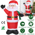 6.4ft Inflatable Christmas Giant Santa Claus by DailySale
