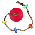 6.5 Ft. Climbing Rope Swing Disc Swing Seat for Kids by DailySale