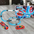 65 Piece Set: Hyper Tube Lightning Fast Tube Racing Playset by DailySale