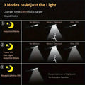 6500K Bright LED Solar Wall Light 3 Lighting Mode Light by DailySale