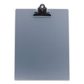 Saunders Free Standing Clipboard, Portrait Orientation, 1" Clip Capacity, Holds 8.5 x 11 Sheets, Silver