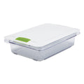 Rubbermaid FreshWorks Produce Saver, 8 gal, 18 x 6.3 x 6.79, Clear/Green, Plastic