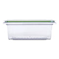Rubbermaid FreshWorks Produce Saver, 12 gal, 18 x 9.3 x 9.8, Clear/Green, Plastic