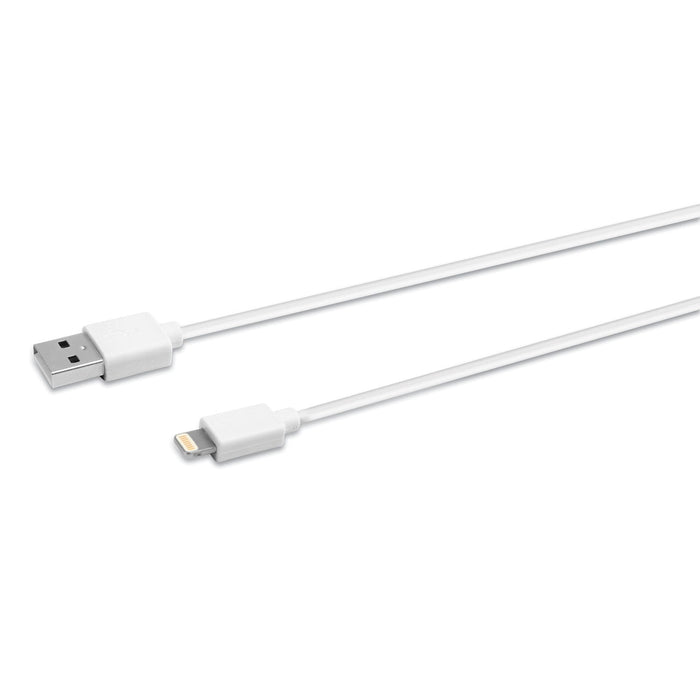 Innovera USB Lightning Cable, 3 ft, White