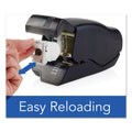 Swingline Desktop Cartridge Electric Stapler with LED Guide, 25-Sheet Capacity, Black