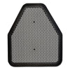 TOLCO Urinal Mat, 20.75 x 18.5, Black, 6/Carton