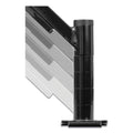 Fellowes Designer Suites Flat Panel Monitor Arm, 180 Degree Rotation, 45 Degree Tilt, 360 Degree Pan, Black, Supports 20 lb