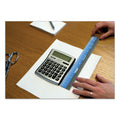 Victor Easy Read Stainless Steel Ruler, Standard/Metric, 12".5 Long, Blue