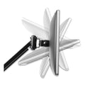 Fellowes Designer Suites Flat Panel Monitor Arm, 180 Degree Rotation, 45 Degree Tilt, 360 Degree Pan, Black, Supports 20 lb
