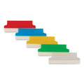 Avery Insertable Index Tabs with Printable Inserts, 1/5-Cut, Assorted Colors, 2" Wide, 25/Pack