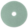 3M Ultra High-Speed Floor Burnishing Pads 3100, 19" Diameter, Aqua, 5/Carton