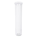 San Jamar Small Pull-Type Water Cup Dispenser, For 5 oz Cups, White