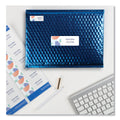 Avery Easy Peel White Address Labels w/ Sure Feed Technology, Laser Printers, 1.33 x 4, White, 14/Sheet, 25 Sheets/Pack