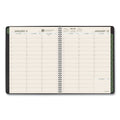 AT-A-GLANCE Recycled Weekly Vertical-Column Format Appointment Book, 8.75 x 7, Black Cover, 12-Month (Jan to Dec): 2023