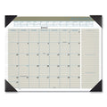 AT-A-GLANCE Executive Monthly Desk Pad Calendar, 22 x 17, White Sheets, Black Corners, 12-Month (Jan to Dec): 2023