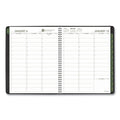 AT-A-GLANCE Recycled Weekly Vertical-Column Format Appointment Book, 11 x 8.25, Black Cover, 12-Month (Jan to Dec): 2023