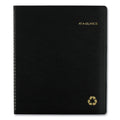 AT-A-GLANCE Recycled Monthly Planner, 11 x 9, Black Cover, 13-Month (Jan to Jan): 2023 to 2024