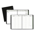 AT-A-GLANCE Recycled Weekly Vertical-Column Format Appointment Book, 11 x 8.25, Black Cover, 12-Month (Jan to Dec): 2023