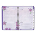 AT-A-GLANCE Beautiful Day Weekly/Monthly Planner, Block Format, 8.5 x 5.5, Purple Cover, 13-Month (Jan to Jan): 2023 to 2024