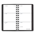 AT-A-GLANCE Weekly Planner, 4.5 x 2.5, Black Cover, 12-Month (Jan to Dec): 2024