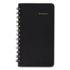 AT-A-GLANCE Weekly Planner, 4.5 x 2.5, Black Cover, 12-Month (Jan to Dec): 2024