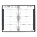 AT-A-GLANCE Weekly Block Format Appointment Book Ruled for Hourly Appointments, 8.5 x 5.5, Smooth Black Cover, 12-Month(Jan to Dec): 2023