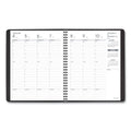 AT-A-GLANCE Weekly Vertical-Column Appointment Book Ruled for Hourly Appointments, 8.75 x 7, Black Cover, 13-Month (Jan-Jan): 2023-2024