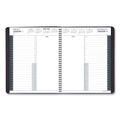 AT-A-GLANCE 24-Hour Daily Appointment Book, 11 x 8.5, Black Cover, 12-Month (Jan to Dec): 2023
