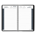 AT-A-GLANCE Daily Appointment Book with 30-Minute Appointments, 8 x 5, Black Cover, 12-Month (Jan to Dec): 2023