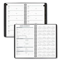AT-A-GLANCE Weekly Block Format Appointment Book Ruled for Hourly Appointments, 8.5 x 5.5, Smooth Black Cover, 12-Month(Jan to Dec): 2023