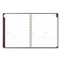 AT-A-GLANCE Signature Collection Distressed Brown Weekly Monthly Planner, 11 x 8.5, Brown Cover, 13-Month (Jan to Jan): 2023 to 2024