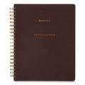 AT-A-GLANCE Signature Collection Distressed Brown Weekly Monthly Planner, 11 x 8.5, Brown Cover, 13-Month (Jan to Jan): 2023 to 2024