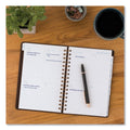 AT-A-GLANCE Signature Collection Distressed Brown Weekly Monthly Planner, 8.5 x 5.5, Brown Cover, 13-Month (Jan to Jan): 2023 to 2024