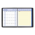 AT-A-GLANCE QuickNotes Weekly Block Format Appointment Book, 10 x 8, Black Cover, 12-Month (Jan to Dec): 2023