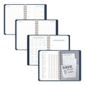 AT-A-GLANCE Signature Collection Firenze Navy Weekly/Monthly Planner, 8.5 x 5.5, Navy Cover, 13-Month (Jan to Jan): 2023 to 2024