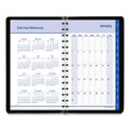 AT-A-GLANCE QuickNotes Daily/Monthly Appointment Book, 8.5 x 5.5, Black Cover, 12-Month (Jan to Dec): 2023
