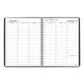 AT-A-GLANCE Weekly Appointment Book, 11 x 8.25, Black Cover, 13-Month (Jan to Jan): 2023 to 2024