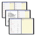 AT-A-GLANCE QuickNotes Weekly Vertical-Column Format Appointment Book, 11 x 8.25, Black Cover, 12-Month (Jan to Dec): 2023